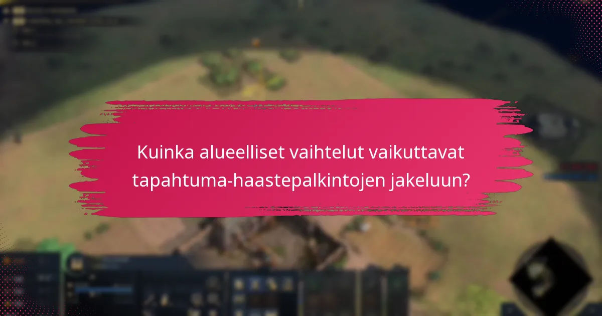 Milloin ovat tapahtuma-haastepalkintojen lunastamisikkunat?