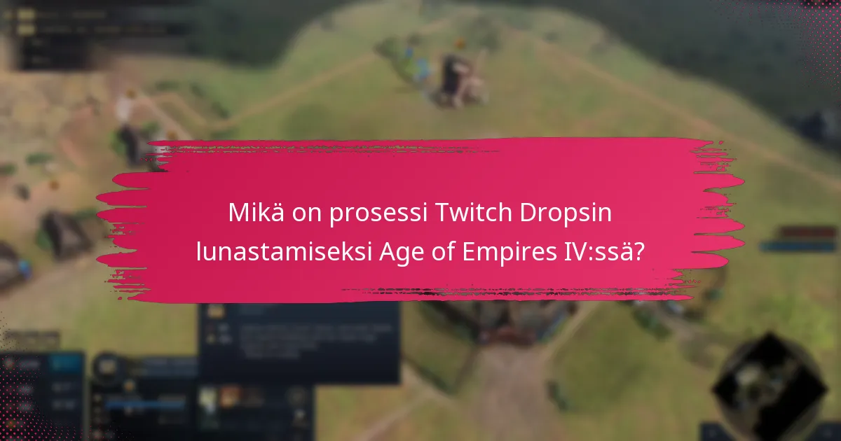 Mitä vianetsintävaiheita voin ottaa, jos kohtaan ongelmia Twitch Dropsin kanssa?