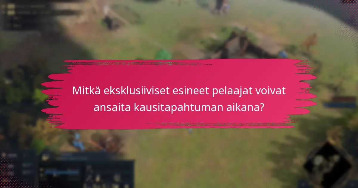 Mitkä ovat rajoitetun ajan haasteet nykyisessä kausitapahtumassa?
